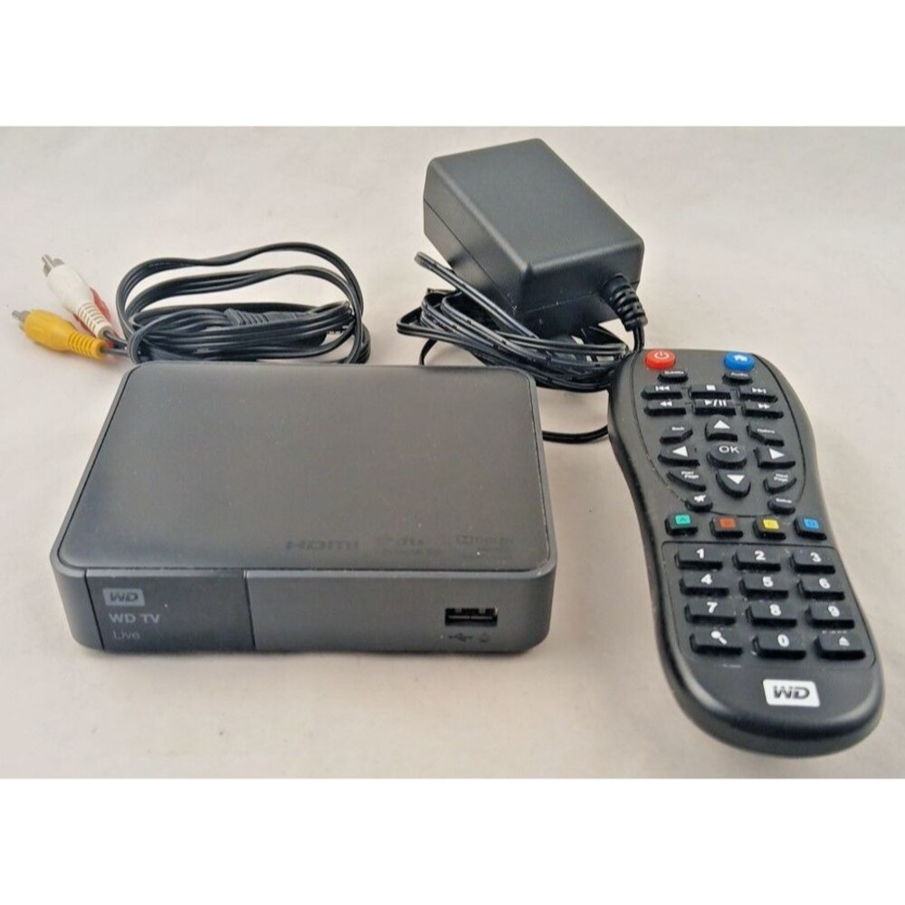 Western Digital Live Media Player WDBHG70000NBK – Stream HD TV/Music-TESTED